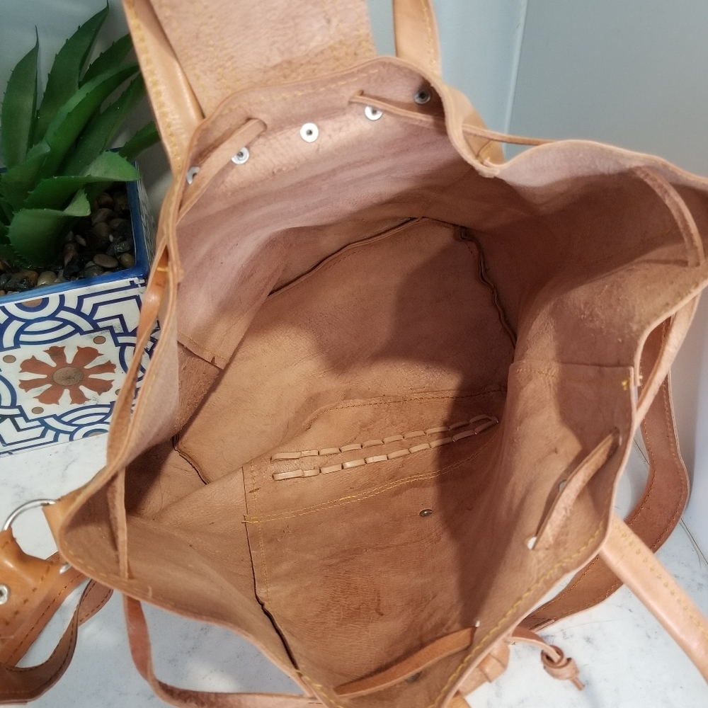 👜 HANDMADE LEATHER BAG - Picture 5 of 10